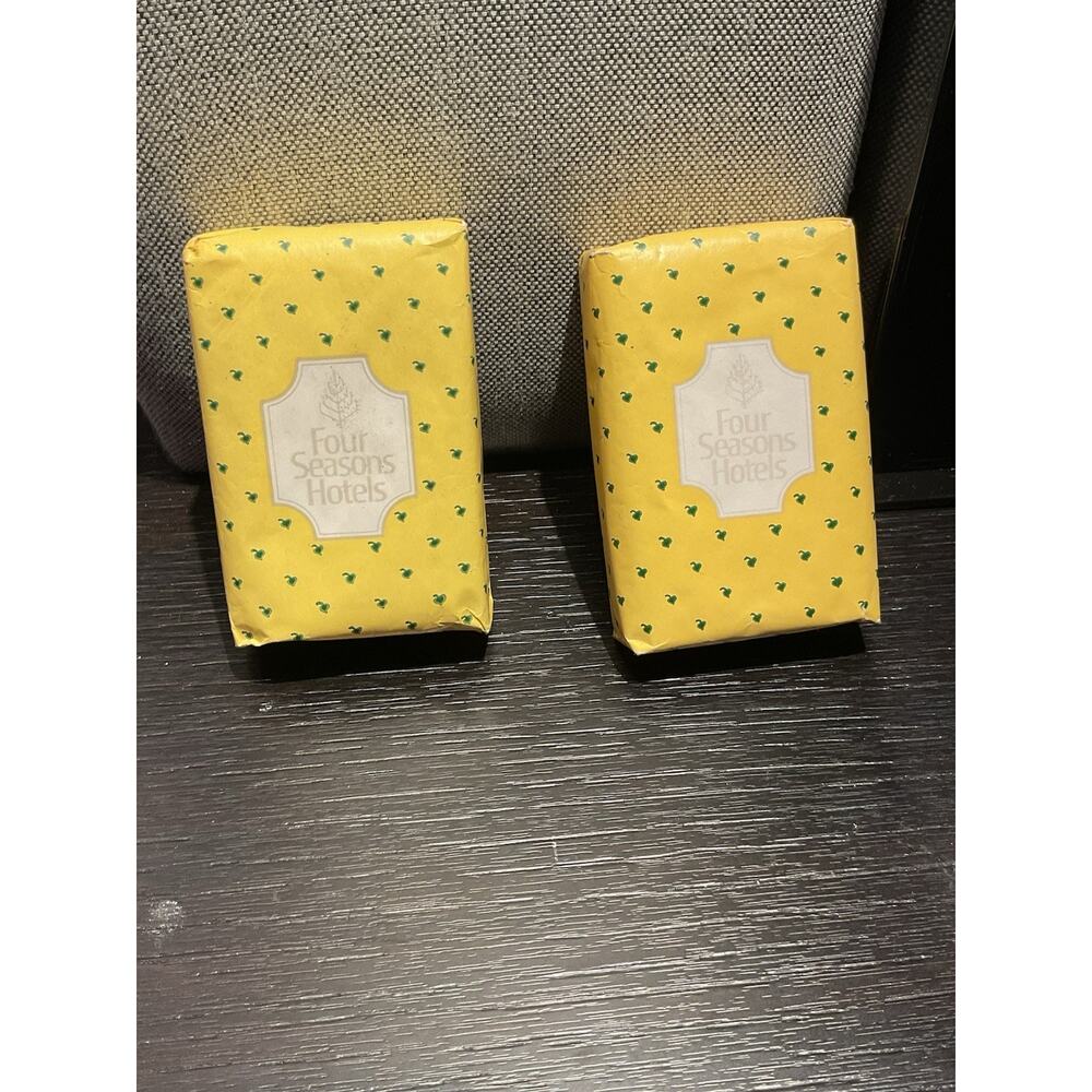 Four Seasons Hotel Bath Soap By Taylor Soaps Lot Of 2 VTG